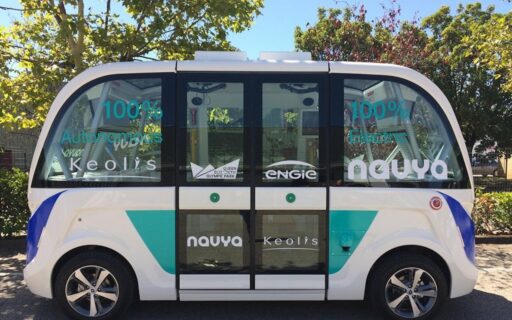 autonomous shuttle bus