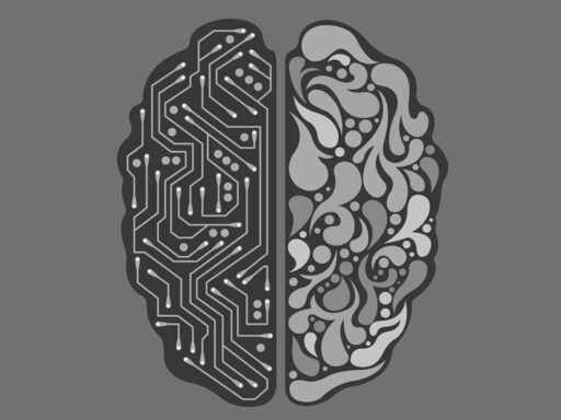 Cerebro con inteligencia artificial