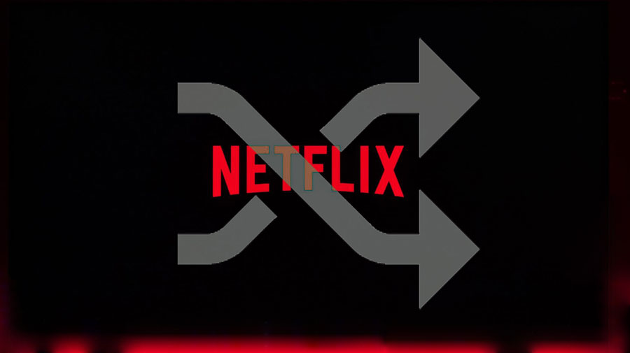 Función de shuffle en Netflix