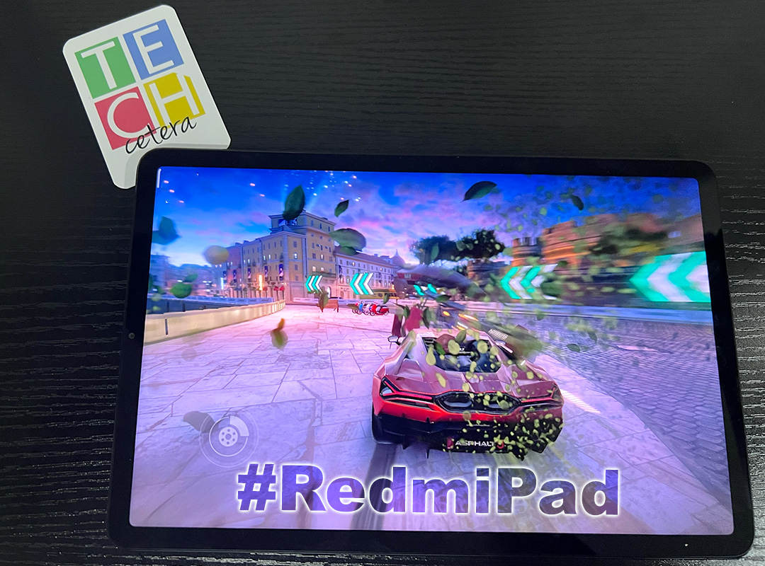 Asphalt 9 en la Redmi Pad