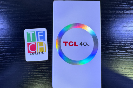 La caja del TCL 40SE